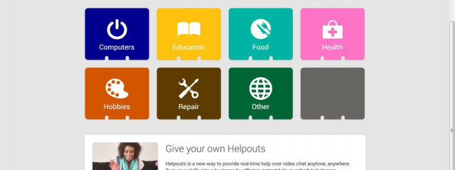 Helpouts – новая веб-служба от Google